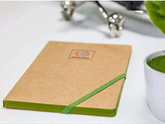 The Abettor - Eco Friendly Notebook Cardboard Brown